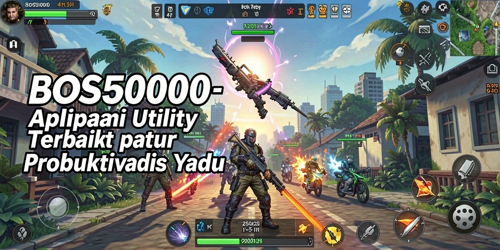 Tampilan antarmuka BOS5000 yang modern dan fungsional.