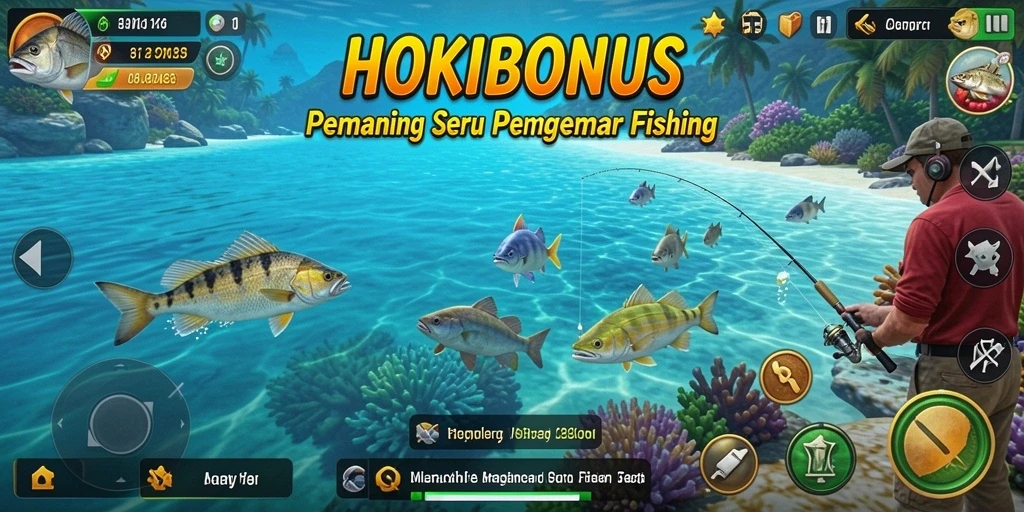 Tangkapan ikan yang menakjubkan di HOKIBONUS.