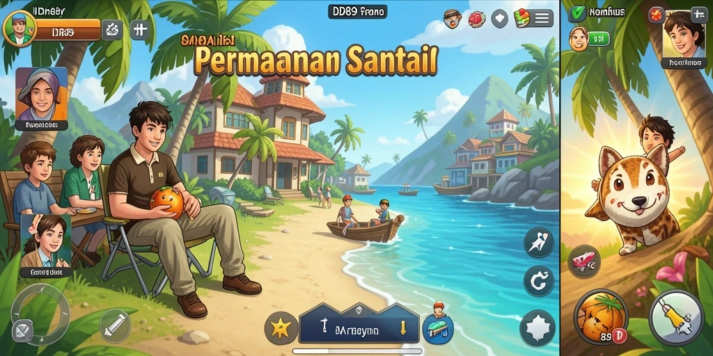 Tampilan gameplay menawan dari IDR89 yang menyenangkan dan menarik.
