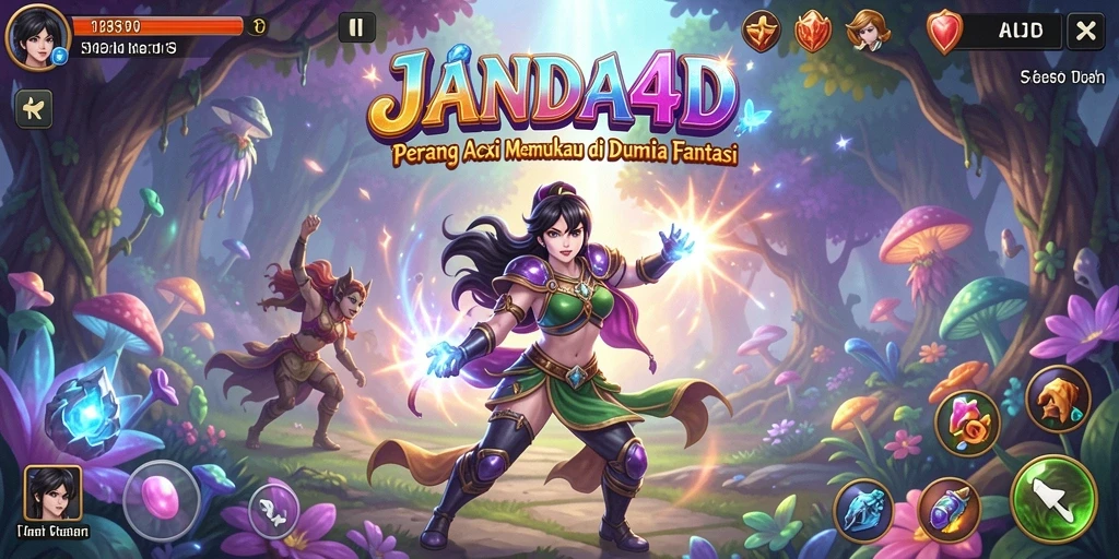 Tampilan aksi seru dalam JANDA4D yang memikat perhatian.