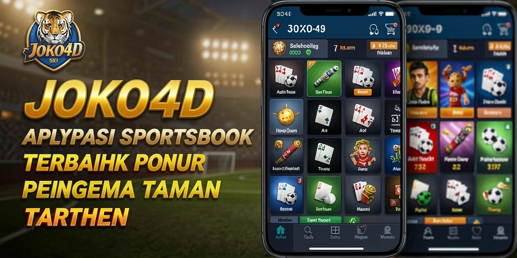 Tampilan antarmuka JOKO4D yang modern dan intuitif untuk taruhan olahraga.