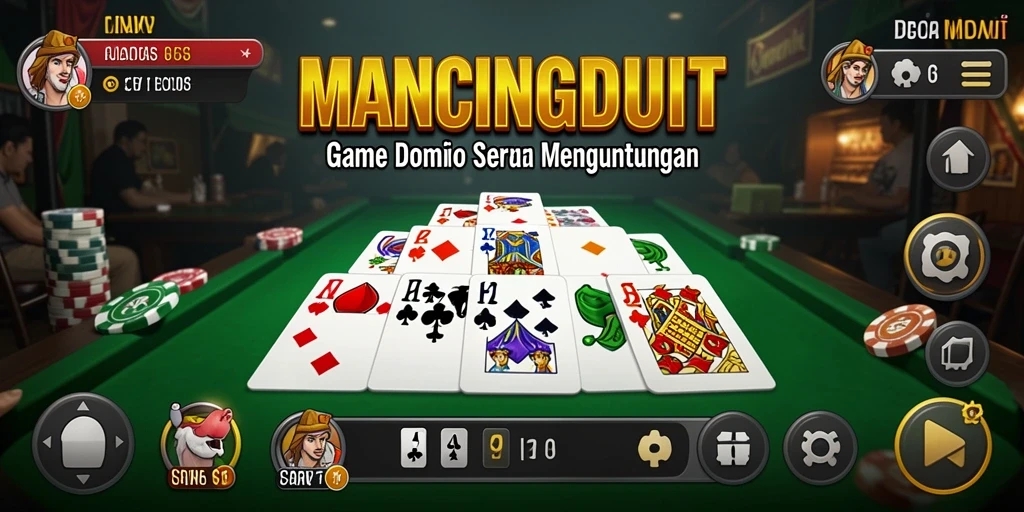 Tampilan gameplay seru MANCINGDUIT dengan interaksi pemain yang menyenangkan.