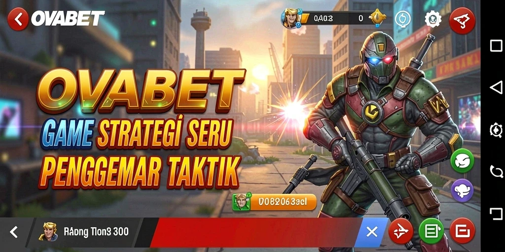 Tampilan gambar gameplay OVABET yang menampilkan pertarungan strategi yang mendebarkan.