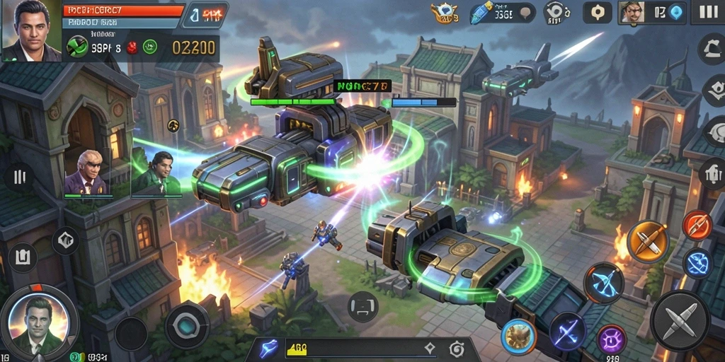 Tampilan menarik dari gameplay strategi PCPC7 yang penuh aksi.