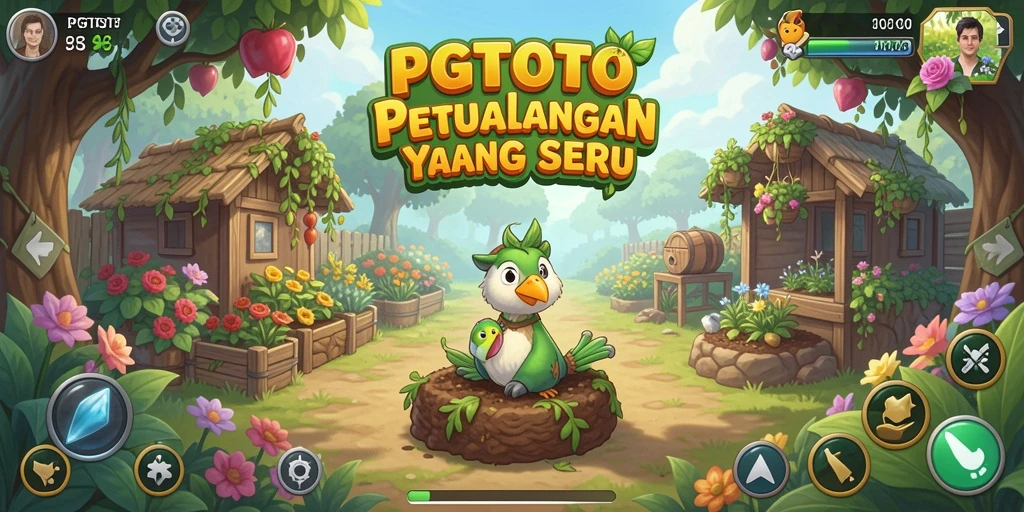 Screenshot PGTOTO menampilkan alam pertanian yang indah.