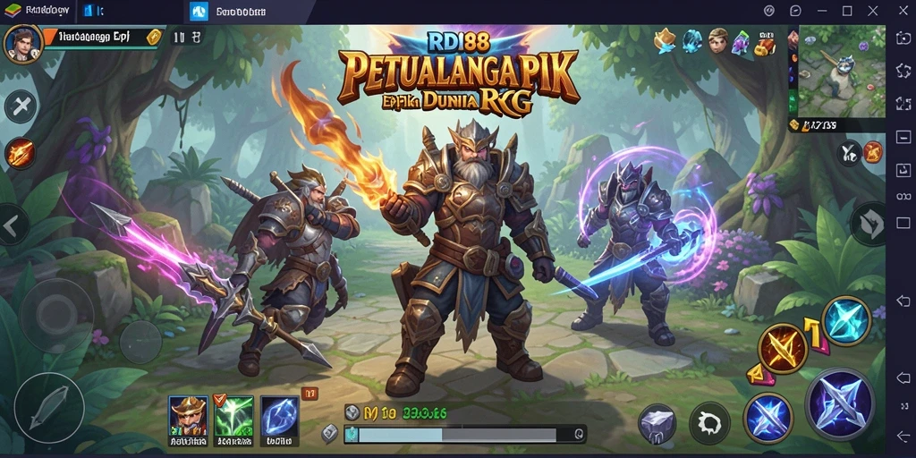 Tampilan gameplay terbaik dari RDI88 dalam suasana RPG yang mendalam.