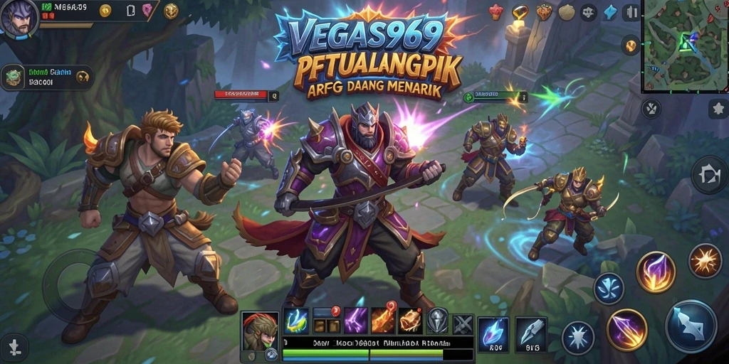 Tangkapan layar gameplay mendebarkan dari <strong>VEGAS969</strong>, menampilkan pertempuran intens di dunia ARPG.